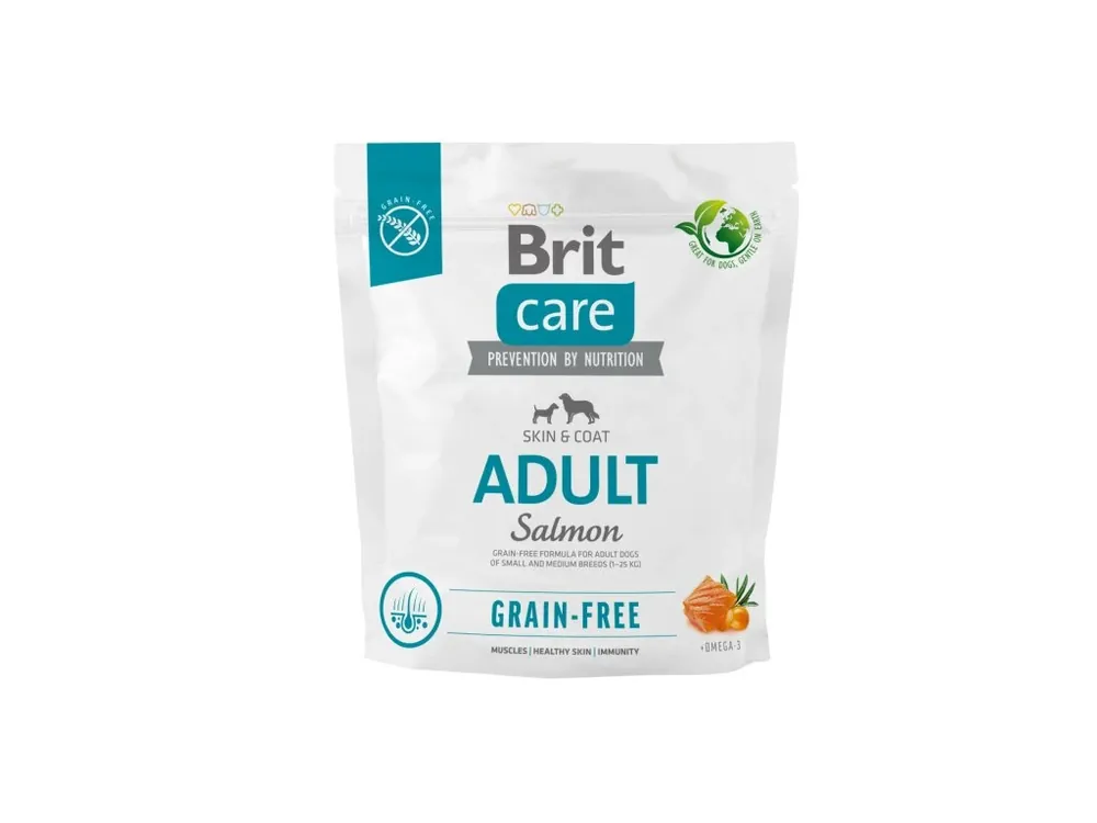 Brit Care Dog Grain-Free Adult – Salmon and Potato 1 kg Jen Po Omezenou Doba