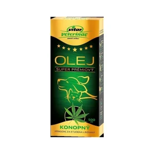Hit Sezóny VITAR Veterinae konopný olej 500 ml