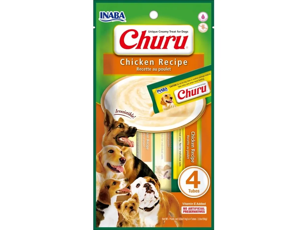 Originální Churu dog masové pyré - kuře 56 g