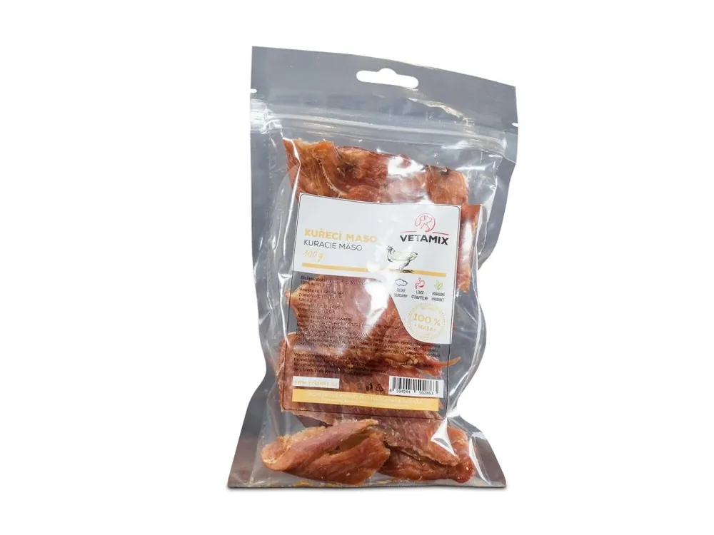 Vetamix kuřecí maso 100 g Sleva