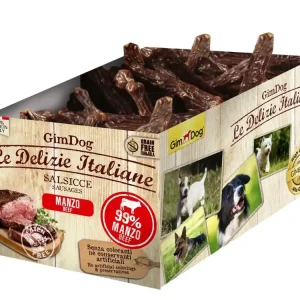 GIMDOG LE DELIZIE ITALIANE klobáska hovězí 1ks Přímo Od Výrobce