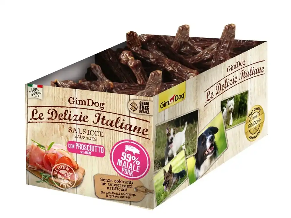 Speciální Cena GIMDOG LE DELIZIE ITALIANE klobáska vepřové 1ks