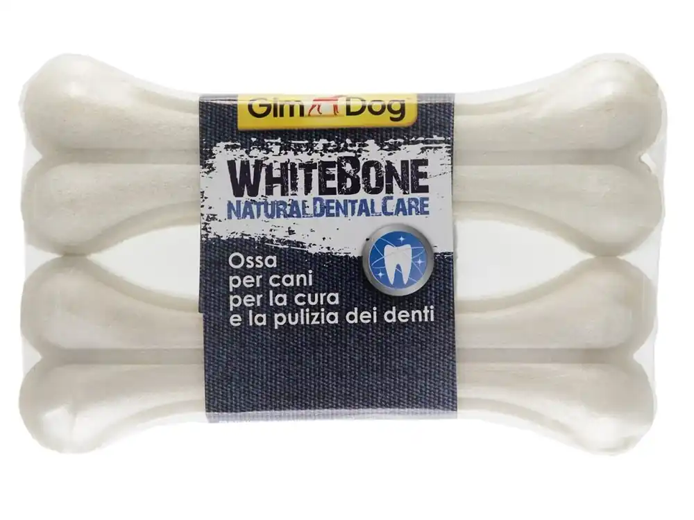 GIMDOG WHITEBONE kost 5,5 cm 2 ks Zlevněný