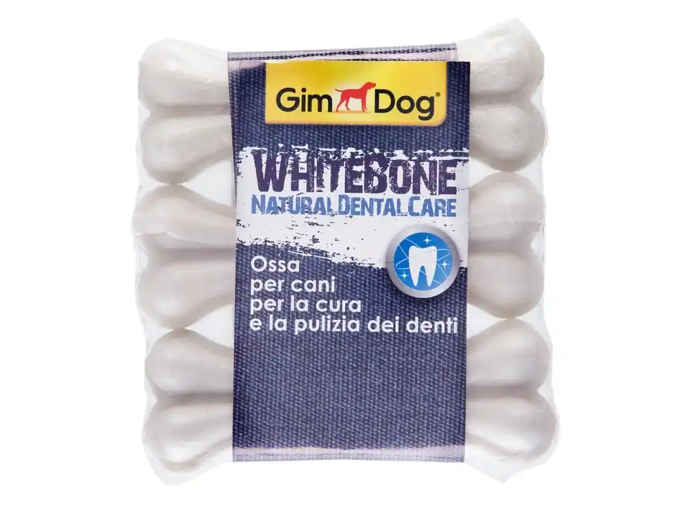 Oblíbený GIMDOG WHITEBONE kost 3,5 cm 3 ks
