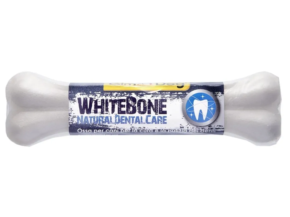 GIMDOG WHITEBONE kost 16 cm 1 ks Dokud Zásoby Vydrží