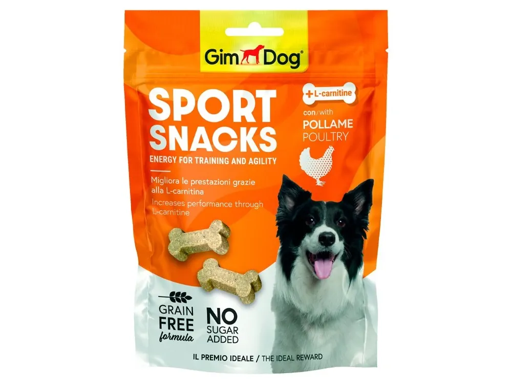 GimDog SPORTSNACKS drůbež 150 g Expresní Doručení