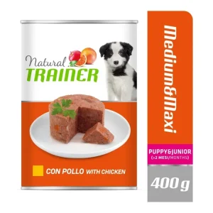 Konzerva Natural Trainer MAINT M&M PUPPY & JUNIOR kuře 400 g LT Odeslání Ihned