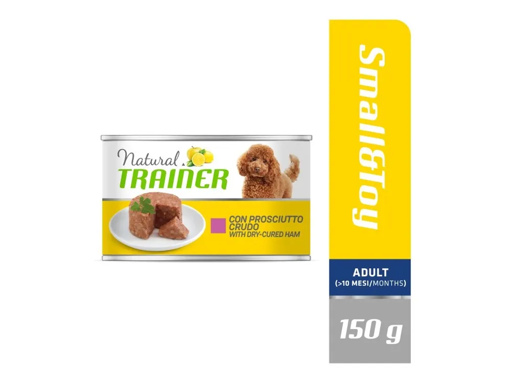 Konzerva Natural Trainer MAINT S&T ADULT šunka 150 g LT Nejlepší Cena