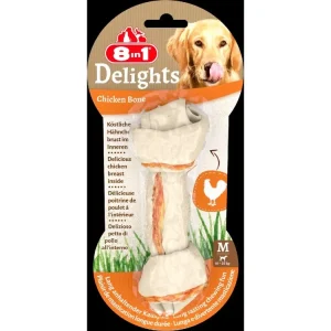 Zlevněný Delights kost 8in1 Chicken Bone M