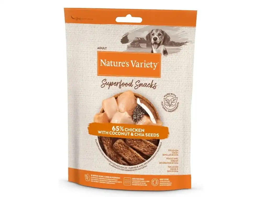 Nature‘s Variety Superfood Snacks kuřecí 85 g Cenová Bomba
