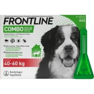 FRONTLINE COMBO spot-on pro psy XL (40 - 60 kg) – 3 ks Oblíbený