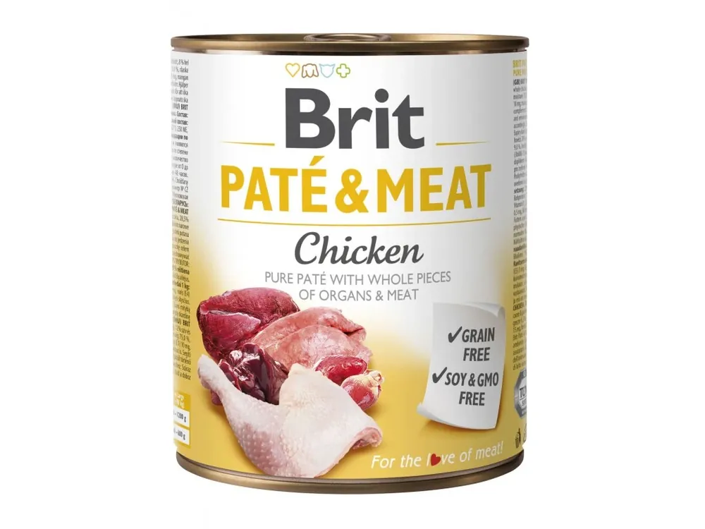 Nízká Cena Konzerva Brit Care Pate & Meat Chicken 800 g