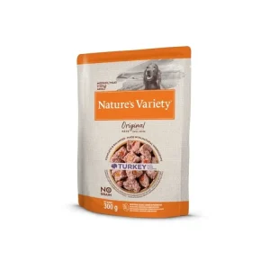 Kapsička Nature‘s Variety original pro střední psy s krůtou 300 g Dokud Zásoby Vydrží