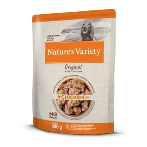 Kapsička Nature‘s Variety Original pro střední a velké psy s kuřecím 300 g Speciální Cena