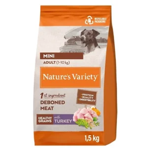 Koupit Online Nature‘s Variety No Grain pro malé psy s krůtou 1,5 kg