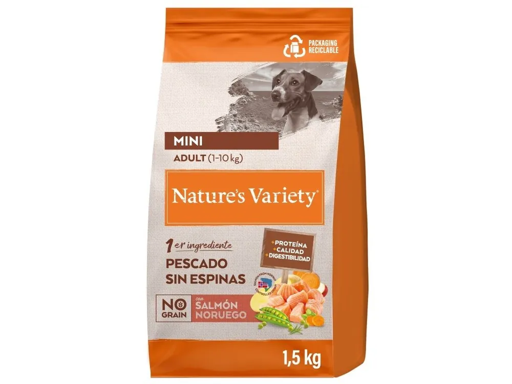 Expresní Doručení Nature‘s Variety Original pro malé psy s lososem 1,5 kg