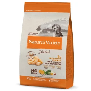 Akce Nature‘s Variety Selected Junior s kuřecím 2 kg