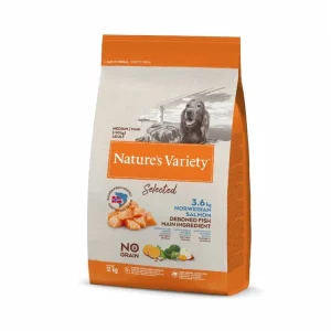 Top Prodej Nature‘s Variety Selected pro střední psy s lososem 12 kg