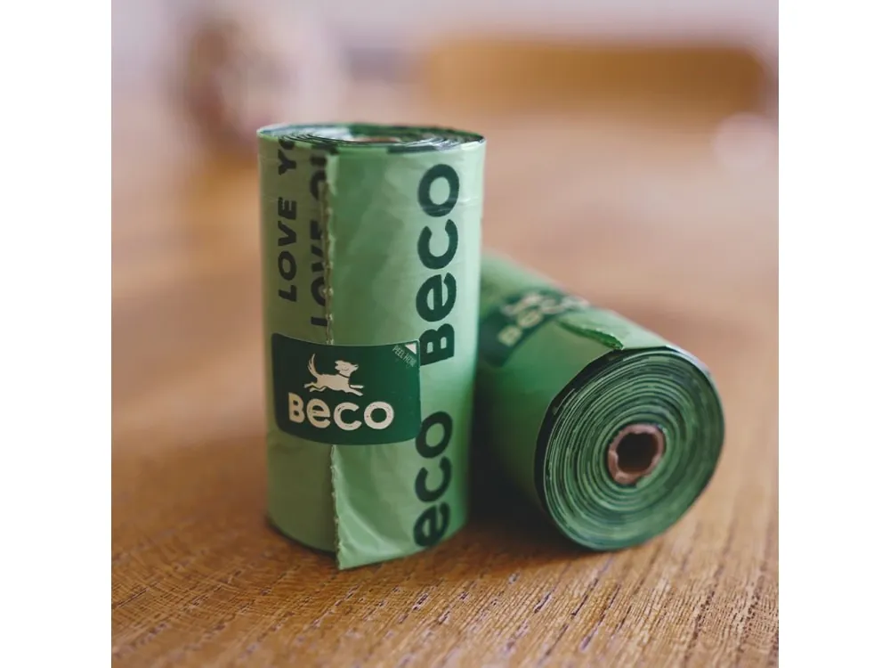 Sezónní Sleva Beco Bags,EKO sáčky 1 rolka po 15 ks - Kompostovatelné