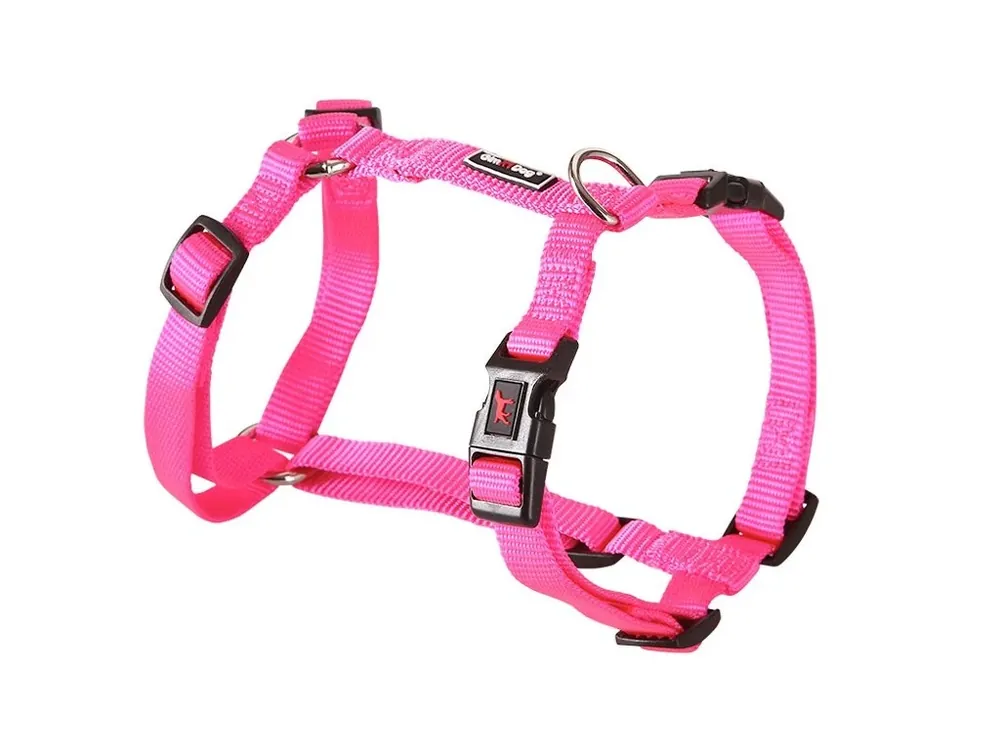 Novinka Postroj Gimborn Nylon H 2,0 x 50-70 cm růžový