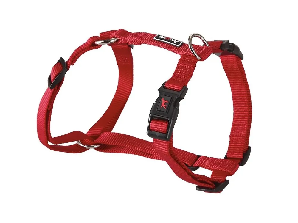 Oblíbený Postroj Gimborn Nylon H 1,0 x 33-44 cm červený