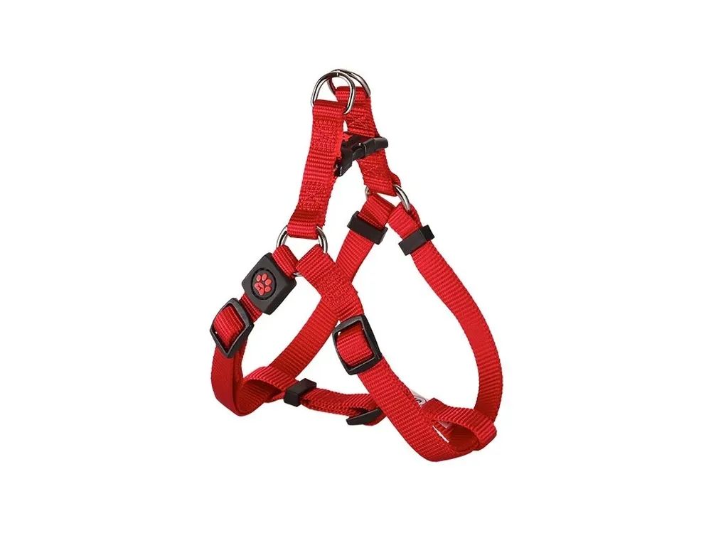 Akce Postroj Gimborn Nylon X 2,0 x 53-77 cm červený