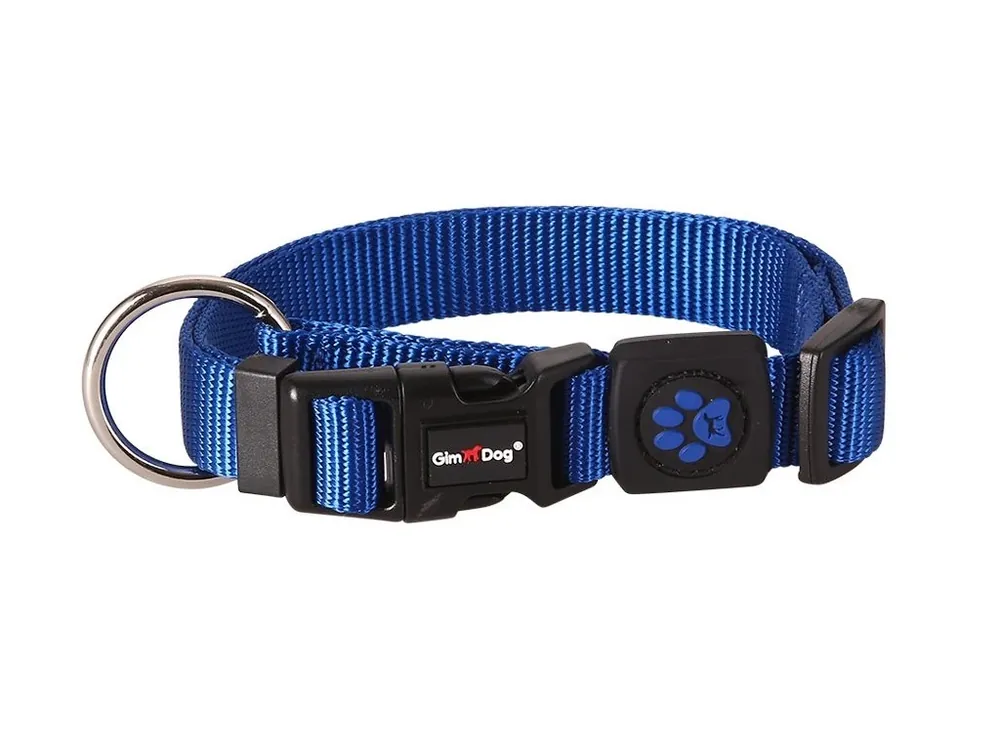 Akční Nabídka Obojek Gimborn O-Ring Nylon 2,0x35-51cm modrý