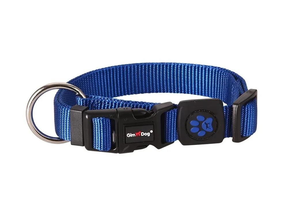 Obojek Gimborn O-Ring Nylon 1,5x25-40cm modrý Cenový Hit