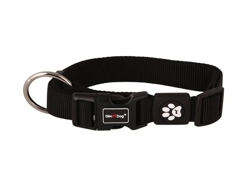 Sleva Obojek Gimborn O-Ring Nylon 1,5x25-40cm černý