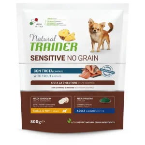 Natural Trainer Sensitive Dog No Grain Mini pstruh 800 g Must-Have