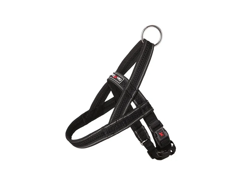 Postroj GimBorn Mesh Y 2,0 x 55 58-70 cm černý Značkový