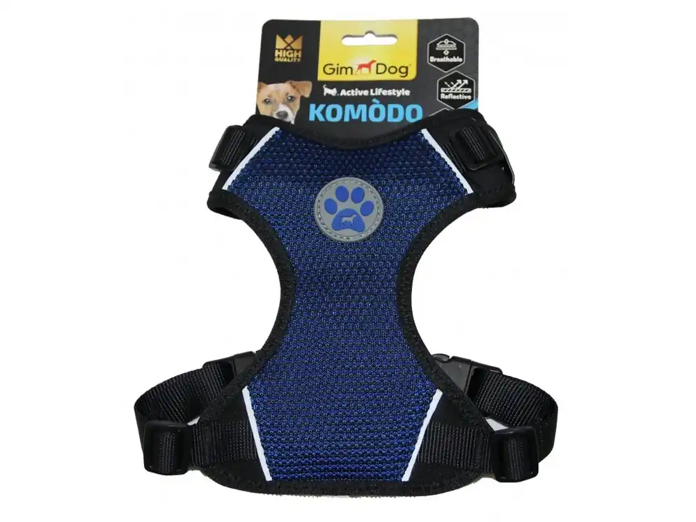 Oblíbený Postroj Gimborn Komodo S 40-55 cm modrý
