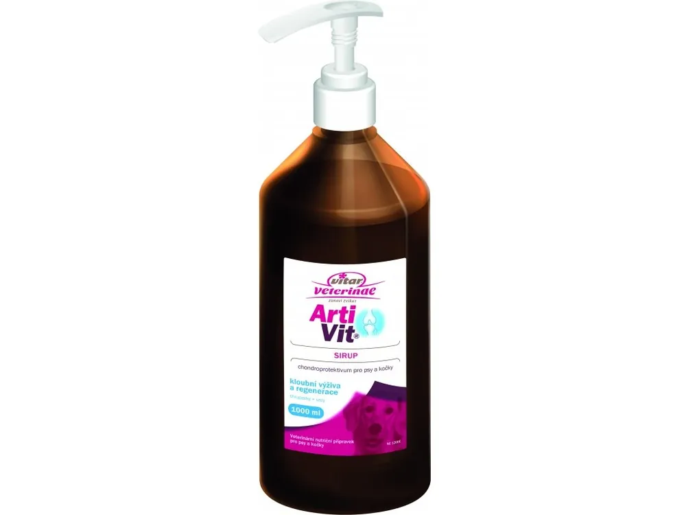 VITAR Veterinae ArtiVit sirup 1000 ml Akční Nabídka