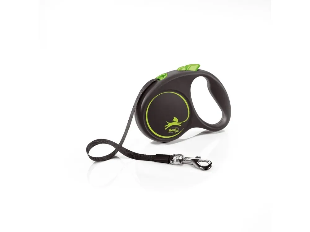 Horká Nabídka Flexi Black Design S pásek 5m/15 kg zelené