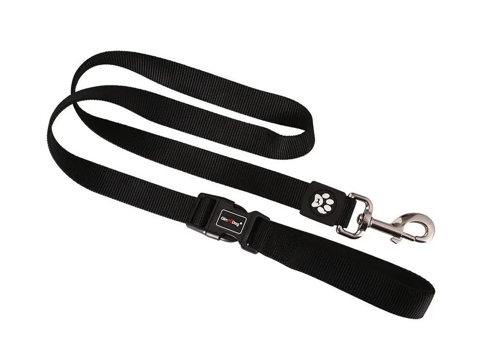 Vodítko Gimborn Nylon Neoprene 2,5 x 120 cm černé Výhodná Nabídka