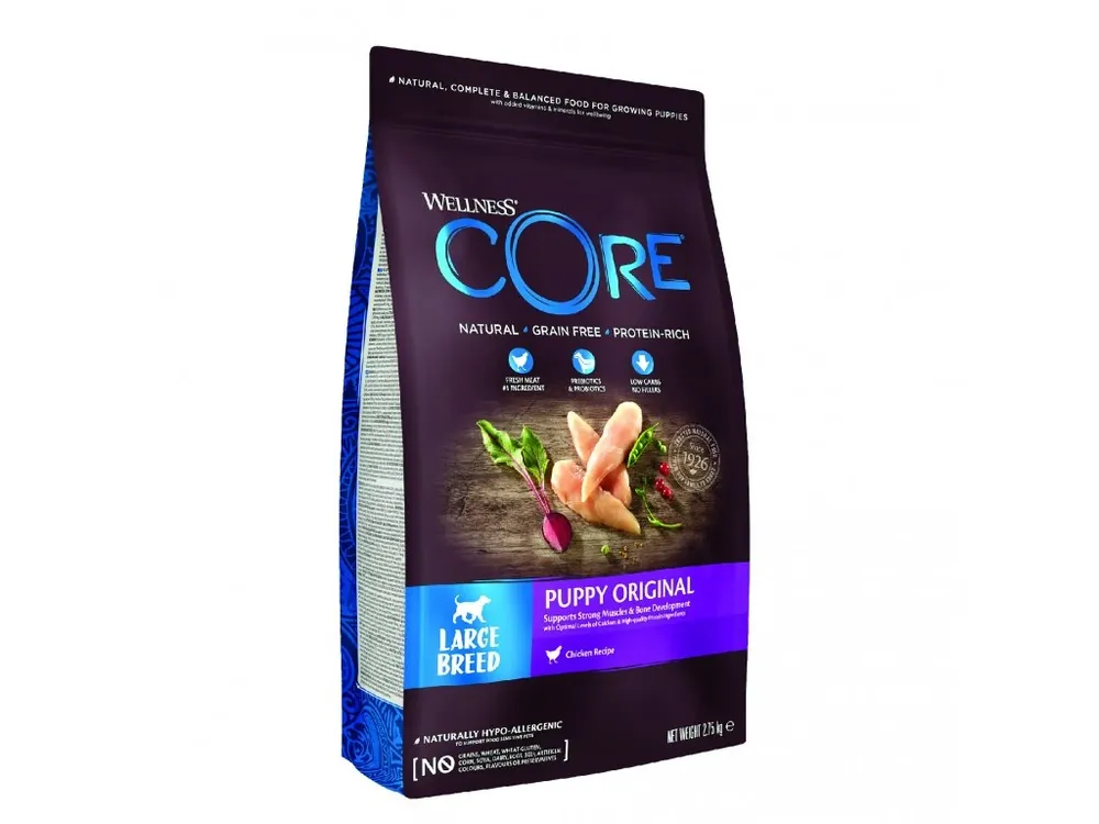 Speciální Cena Wellness Core Puppy Large Breed Original kuře 2,75 kg