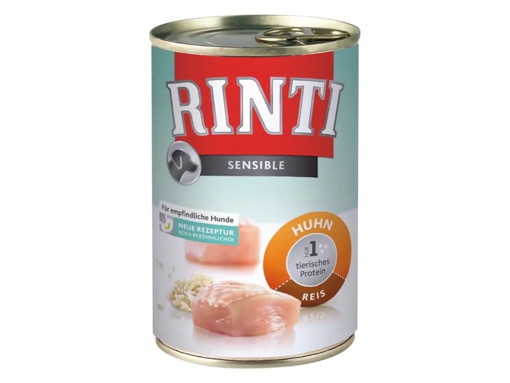 Finnern Rinti konzerva Sensible kuře + rýže 400 g Sezónní Sleva
