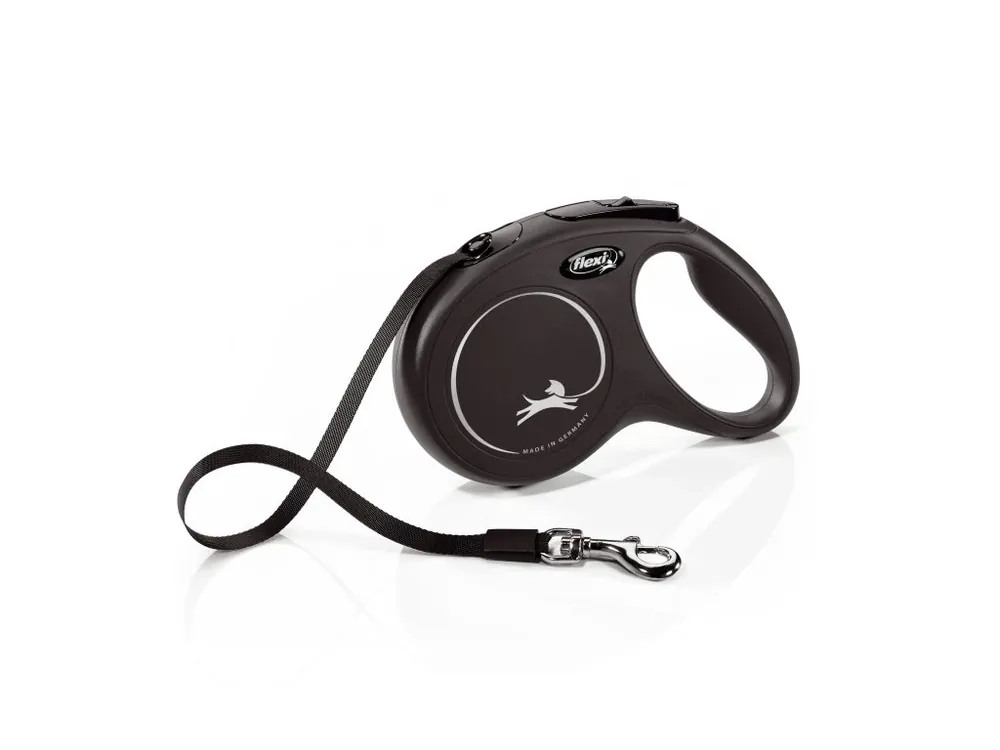 Flexi New Classic M pásek 5 m/25 kg černé Akční Cena