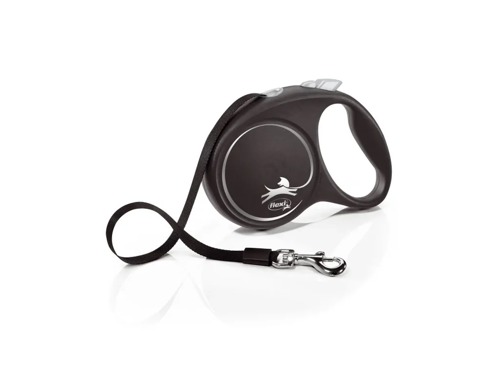 Oblíbený Flexi Black Design L pásek 5m/50 kg stříbrné