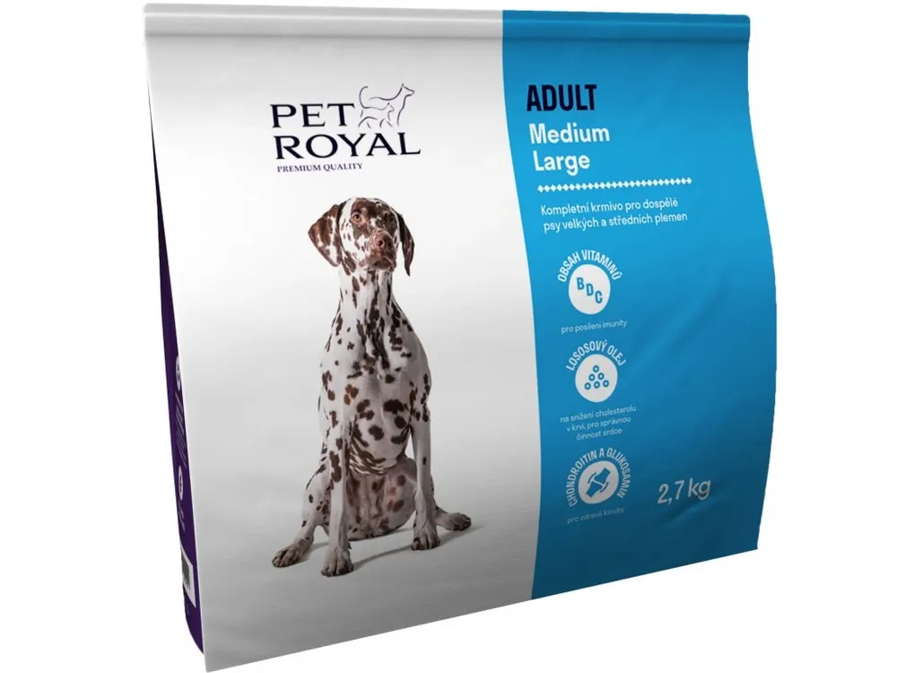 Nejprodávanější Pet Royal Adult Medium Large 2,7 kg