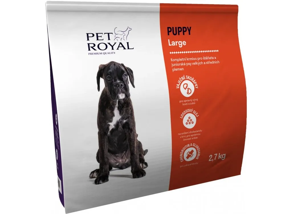 Pet Royal Puppy Large 2,7 kg Bezpečná Platba
