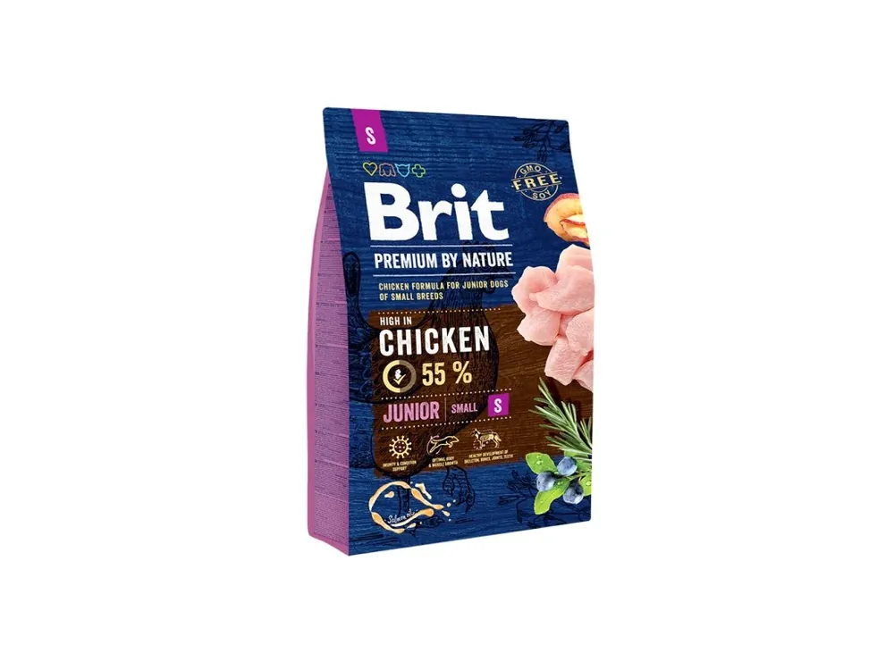Brit Premium by Nature Junior S 3 kg Novinka