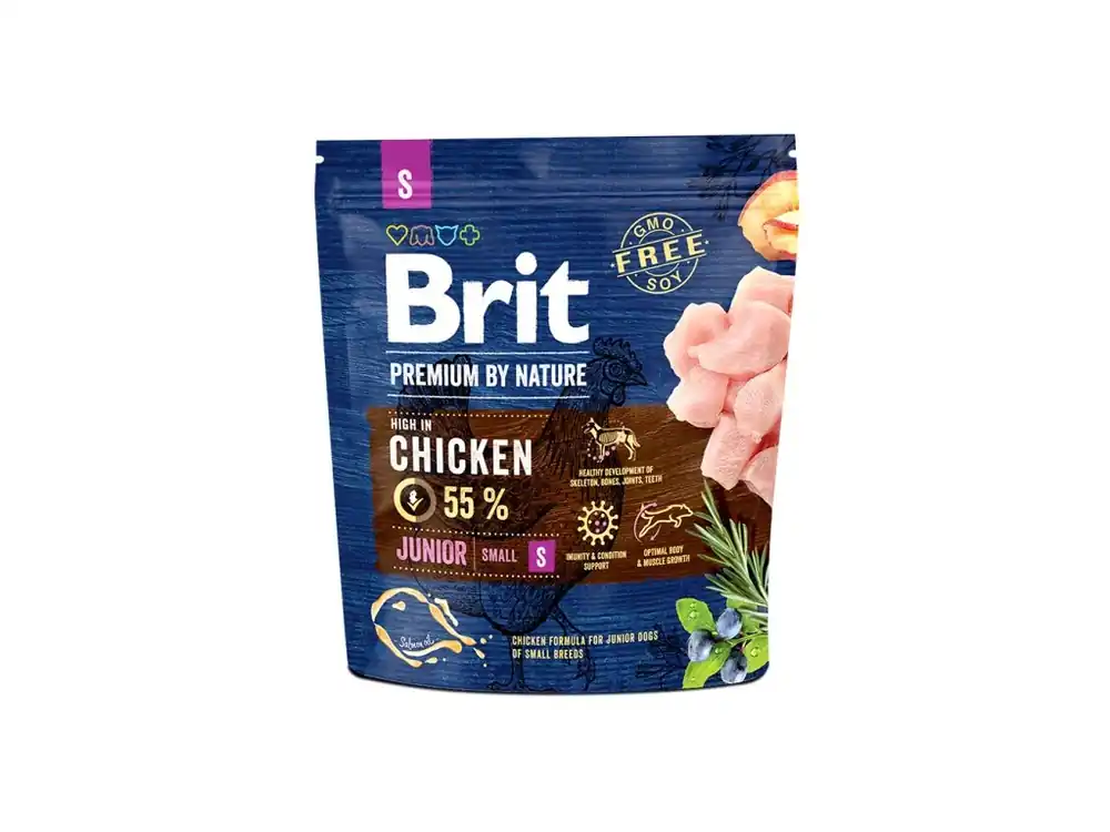 Omezená Nabídka Brit Premium by Nature Junior S 1 kg
