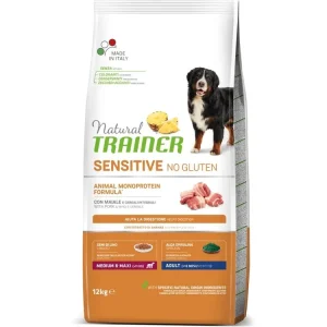 Vrácení Zdarma Natural Trainer Sensitive No Gluten Adult M / M vepřové 12 kg