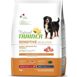 Horká Nabídka Natural Trainer Sensitive No Gluten Adult M / M vepřové 3 kg