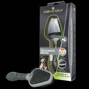 FURminator vyčesávací oboustranný kartáč pro péči o srst Akce