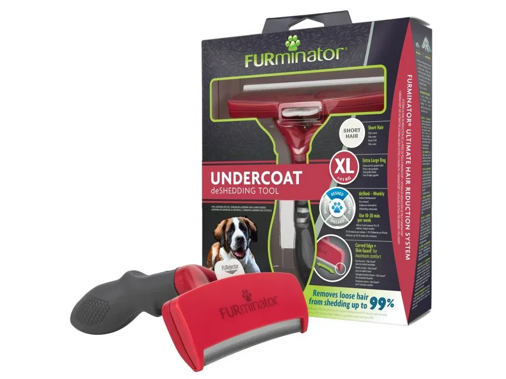 FURminator vyčesávací hrablo pro krátkosrsté psy obřích plemen Nakupujte Hned