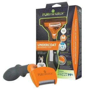 FURminator vyčesávací hrablo pro krátkosrsté psy středních plemen Víkendová Akce