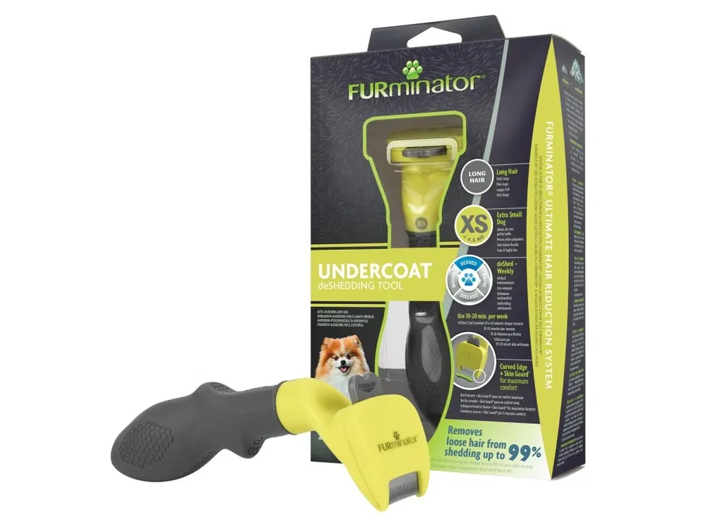 FURminator vyčesávací hrablo pro dlouhosrsté psy velmi malých plemen Akční Cena