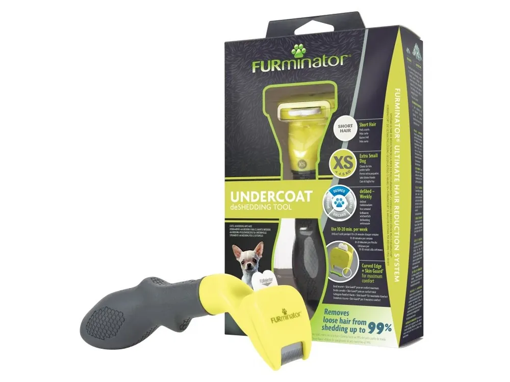 FURminator vyčesávací hrablo pro krátkosrsté psy velmi malých plemen Cenový Hit